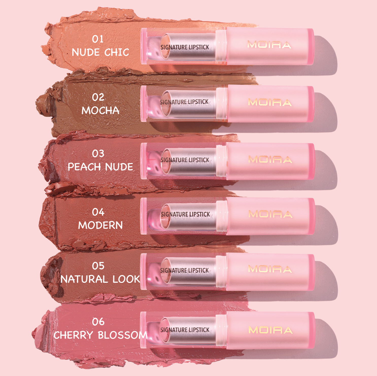 Moira Cosmetics Signature Lipstick